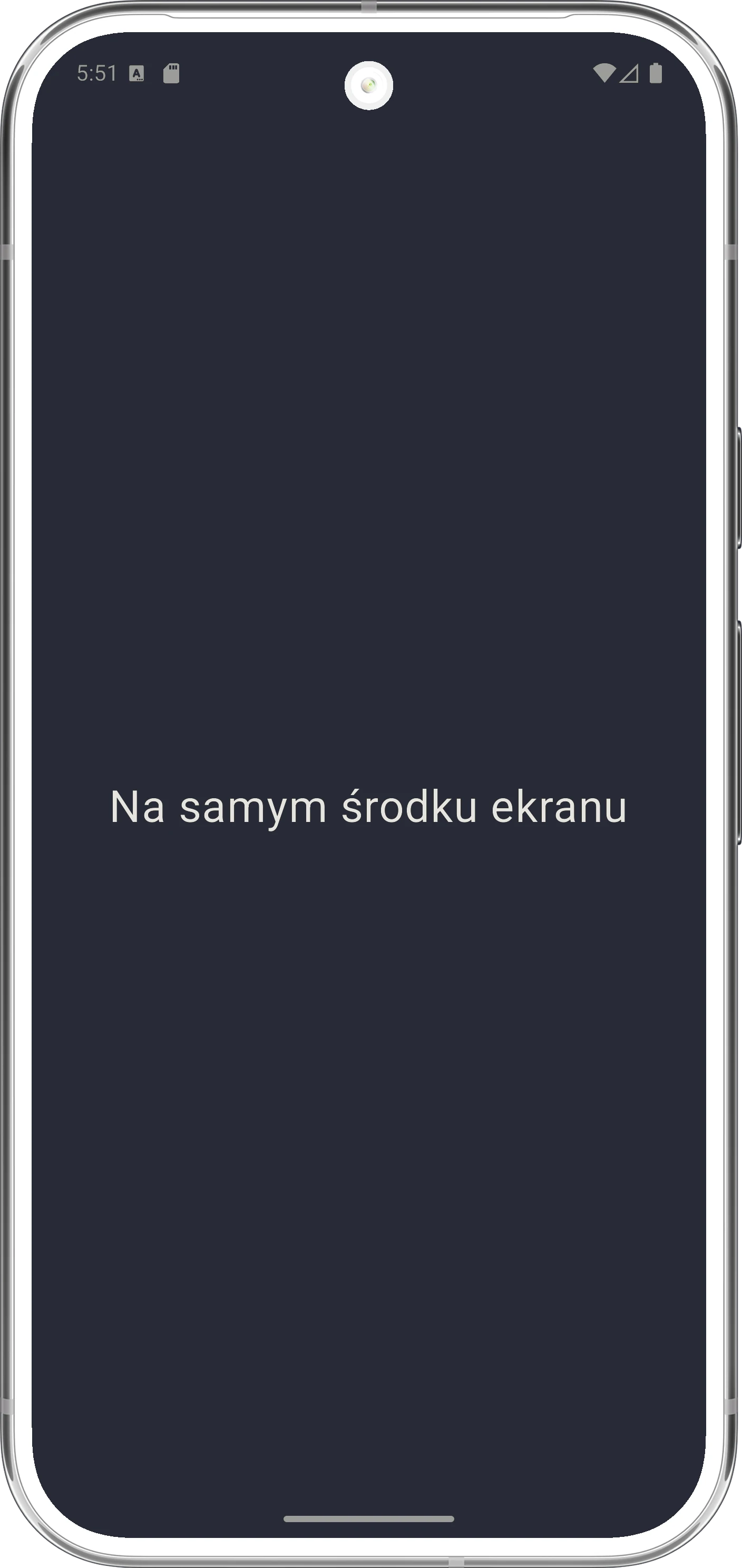 Wyśrodkowanie elementu w kontenerze