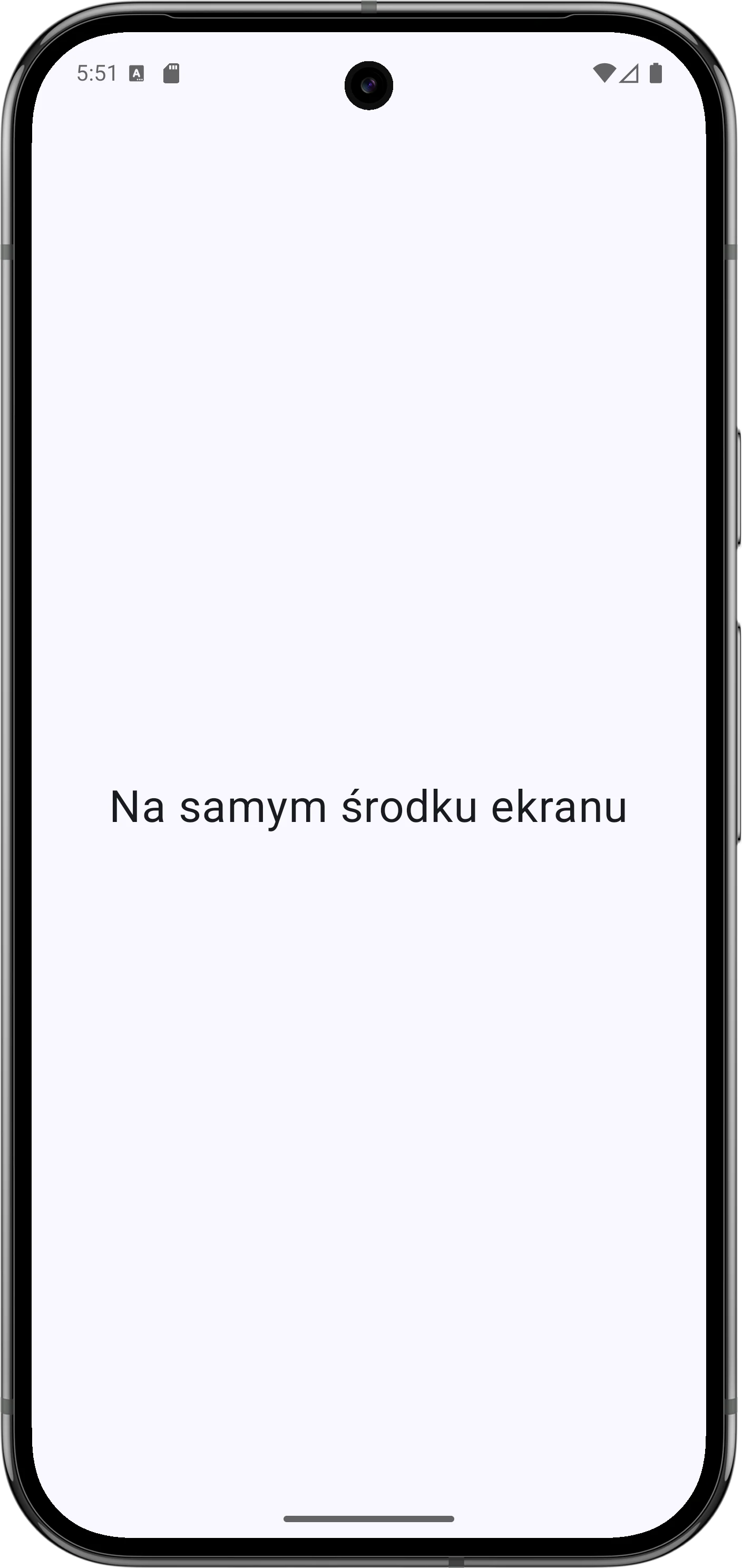Wyśrodkowanie elementu w kontenerze